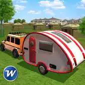 Free play online Camper Van Trailer Truck Driving Simulator APK