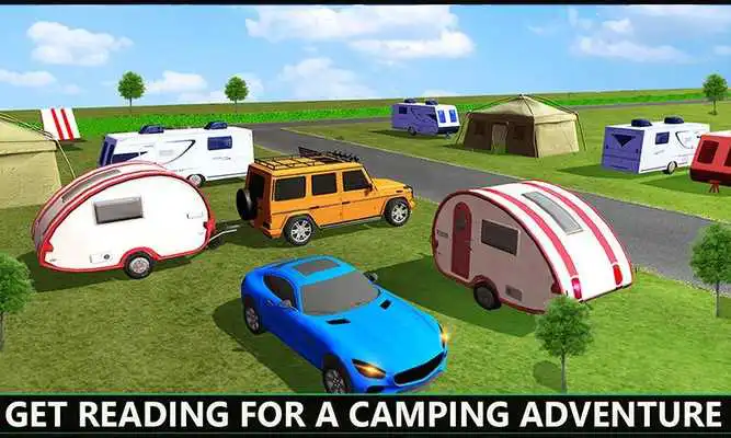 Play Camper Van Trailer Truck Driving Simulator