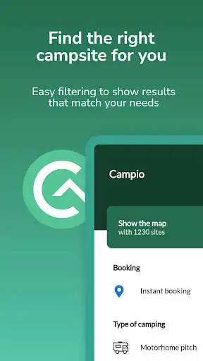 Play Campio: Find  Book Camping as an online game Campio: Find  Book Camping with UptoPlay