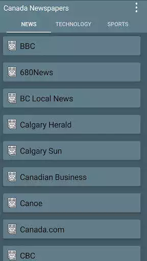 Play Canada Newspapers