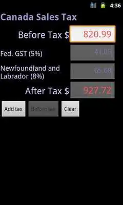 Play Canadian Sales Tax (Lite)