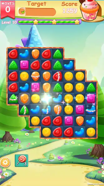 Play Candy and biscuit world as an online game Candy and biscuit world with UptoPlay