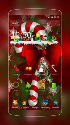 Play Candy Cane Christmas Theme