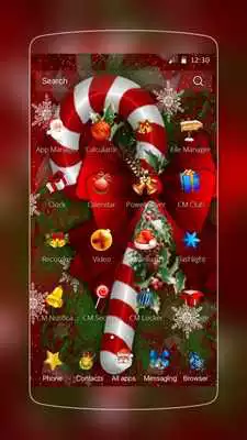 Play Candy Cane Christmas Theme