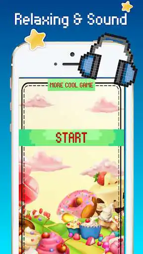 Play Candy color by number : Pixel art cupcake  and enjoy Candy color by number : Pixel art cupcake with UptoPlay