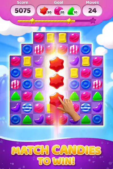 Play Candy Deluxe - Free Match 3 Quest  Puzzle Game  and enjoy Candy Deluxe - Free Match 3 Quest  Puzzle Game with UptoPlay