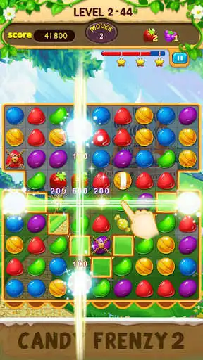 Play Candy Frenzy 2 as an online game Candy Frenzy 2 with UptoPlay