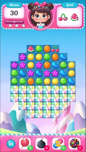 Play Candy Match 3 as an online game Candy Match 3 with UptoPlay