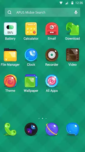 Play Candy Stars theme for APUS