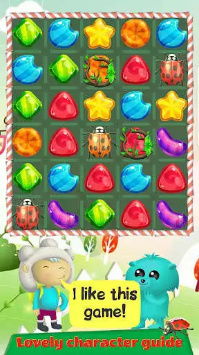 Play Candy Sweet Star - Candy Bomb Blast - Match 3 as an online game Candy Sweet Star - Candy Bomb Blast - Match 3 with UptoPlay