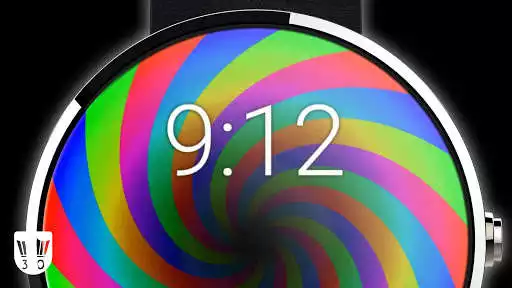 Play APK Candy Watch Face  and enjoy Candy Watch Face with UptoPlay com.dimon4u.WearWatchFace.Candy