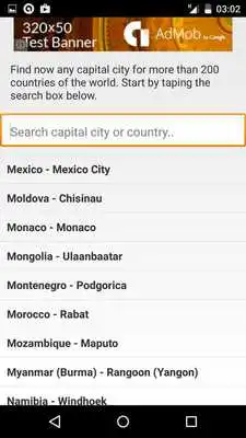 Play Capital Cities Of The World