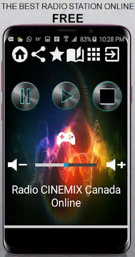 Play CA Radio CINEMIX App Radio Free Listen Online