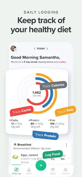 Play Carb Manager–Keto Diet Tracker as an online game Carb Manager–Keto Diet Tracker with UptoPlay