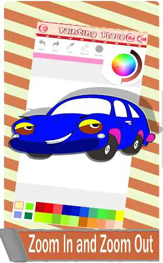 Play Car Coloring Book - Creative as an online game Car Coloring Book - Creative with UptoPlay