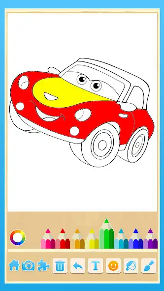 Play Car Coloring : Game as an online game Car Coloring : Game with UptoPlay