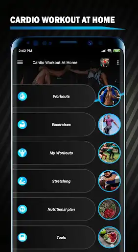 Play Cardio Workout At Home - HIIT Workouts Fitness  and enjoy Cardio Workout At Home - HIIT Workouts Fitness with UptoPlay