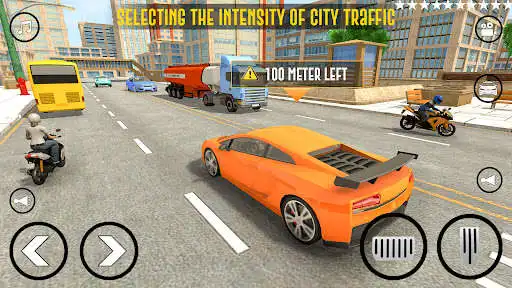 Play Car Driving Simulator 3D City as an online game Car Driving Simulator 3D City with UptoPlay