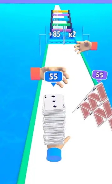 Play Card Stack 3D  and enjoy Card Stack 3D with UptoPlay