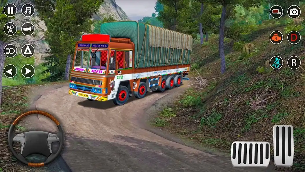 Play Cargo Euro Truck Simulator as an online game Cargo Euro Truck Simulator with UptoPlay