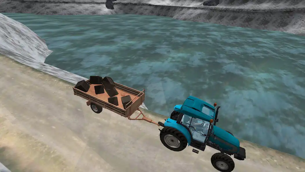 Play Cargo Tractor Trolly Simulator as an online game Cargo Tractor Trolly Simulator with UptoPlay