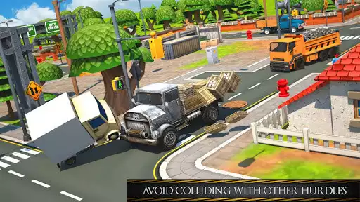 Play Cargo Truck Driving Simulator as an online game Cargo Truck Driving Simulator with UptoPlay