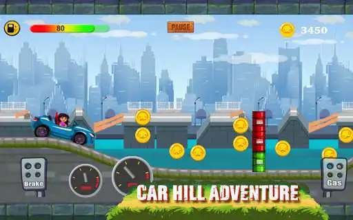 Play Car Hill Racing Little Girls  and enjoy Car Hill Racing Little Girls with UptoPlay