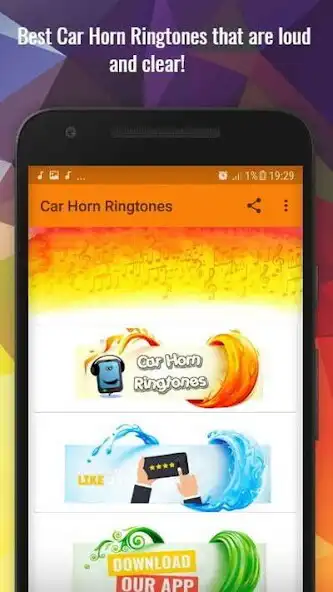 Play Car Horn Ringtones