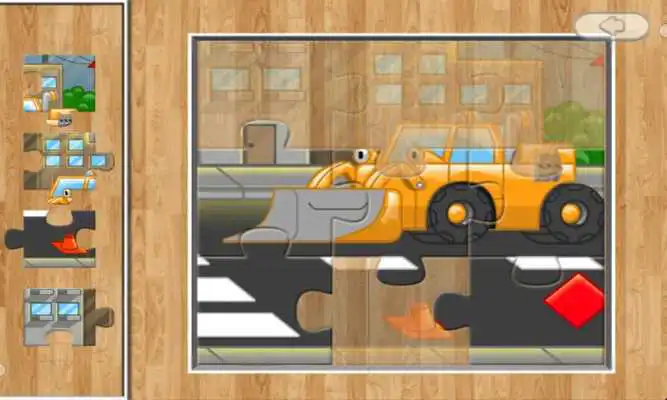 Play Car Jigsaw for Toddlers