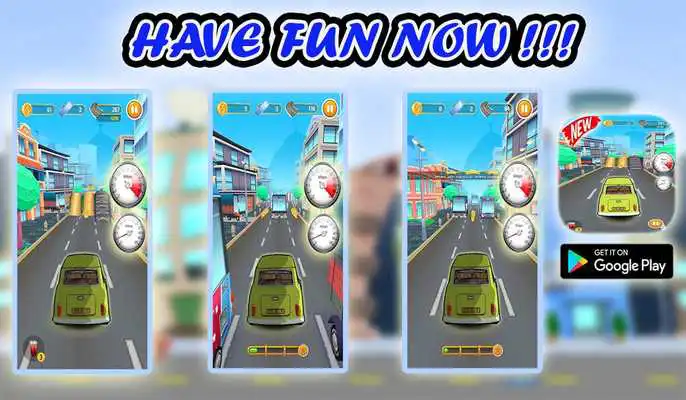 Play Car MR-Bean Rush Adventure