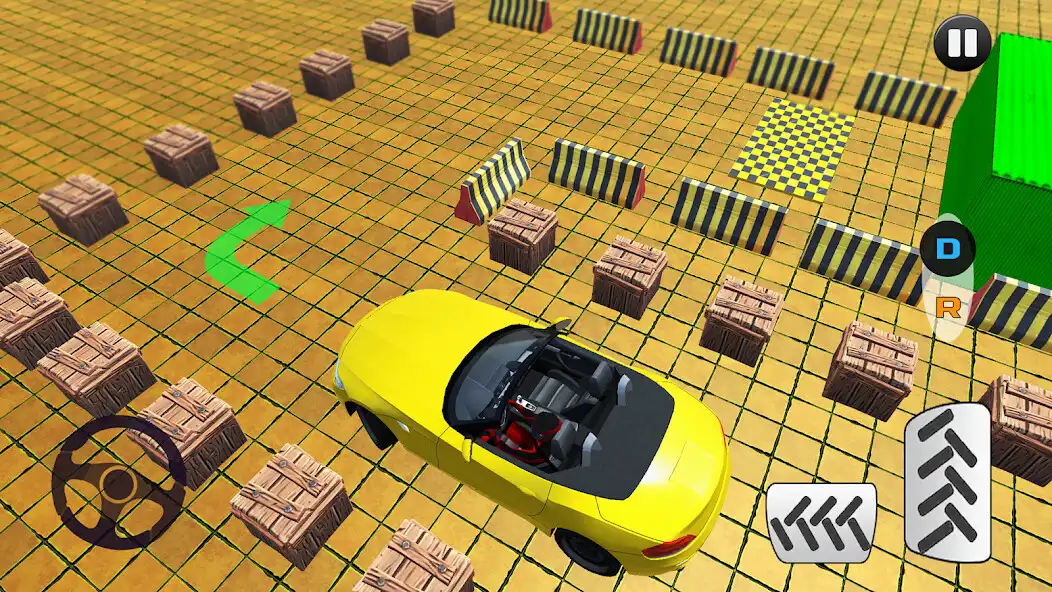 Play Car Parking and Driving Game as an online game Car Parking and Driving Game with UptoPlay