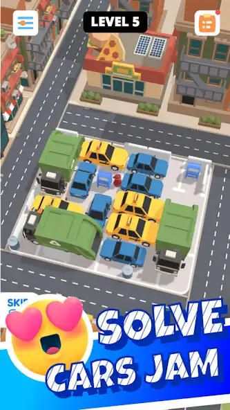 Play Car Parking Jam 3D Traffic Jam as an online game Car Parking Jam 3D Traffic Jam with UptoPlay