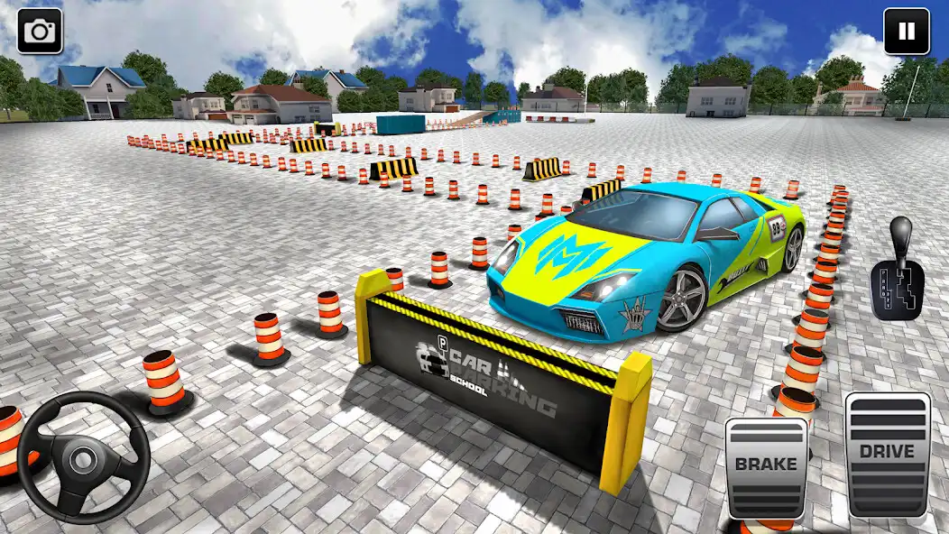 Play Car Parking School - Car Games as an online game Car Parking School - Car Games with UptoPlay