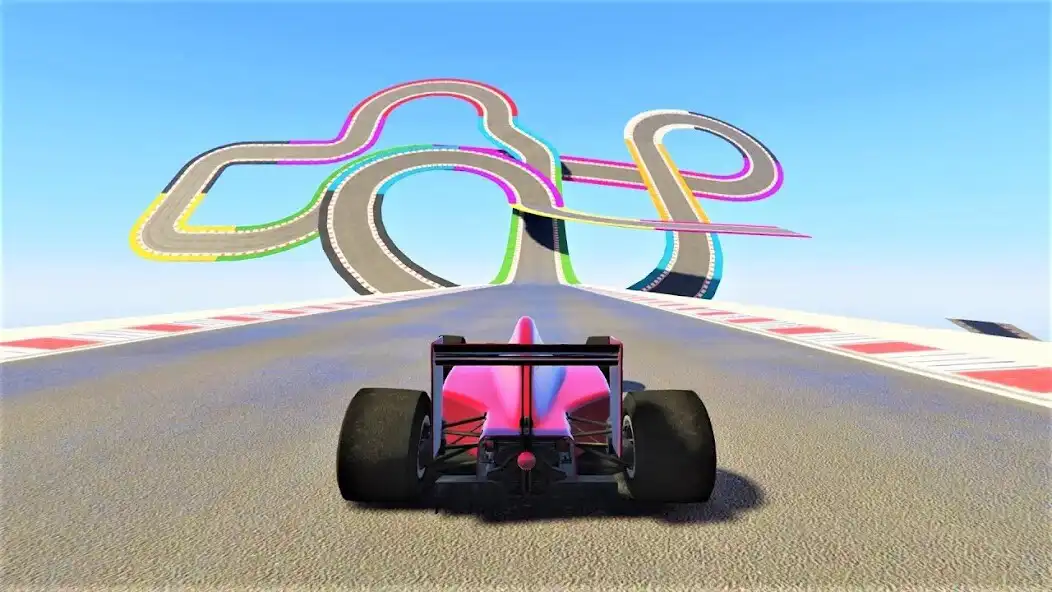 Play Car Parkour: Sky Racing 3D as an online game Car Parkour: Sky Racing 3D with UptoPlay