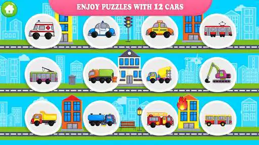 Play Car Puzzles for Kids