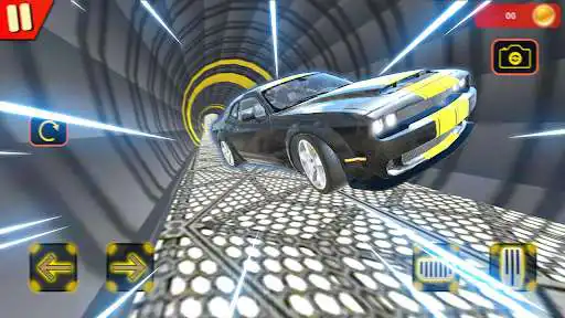 Play Car Racer- Stunt Driving Cars as an online game Car Racer- Stunt Driving Cars with UptoPlay