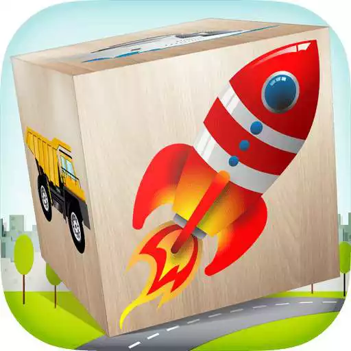 Free play online Cars Blocks game for kids  APK