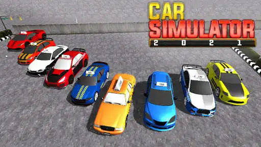 Play Car Simulator City Driving as an online game Car Simulator City Driving with UptoPlay