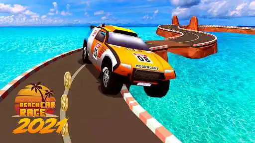 Play Car stunt game - Impossible Jeep drive 2021 as an online game Car stunt game - Impossible Jeep drive 2021 with UptoPlay