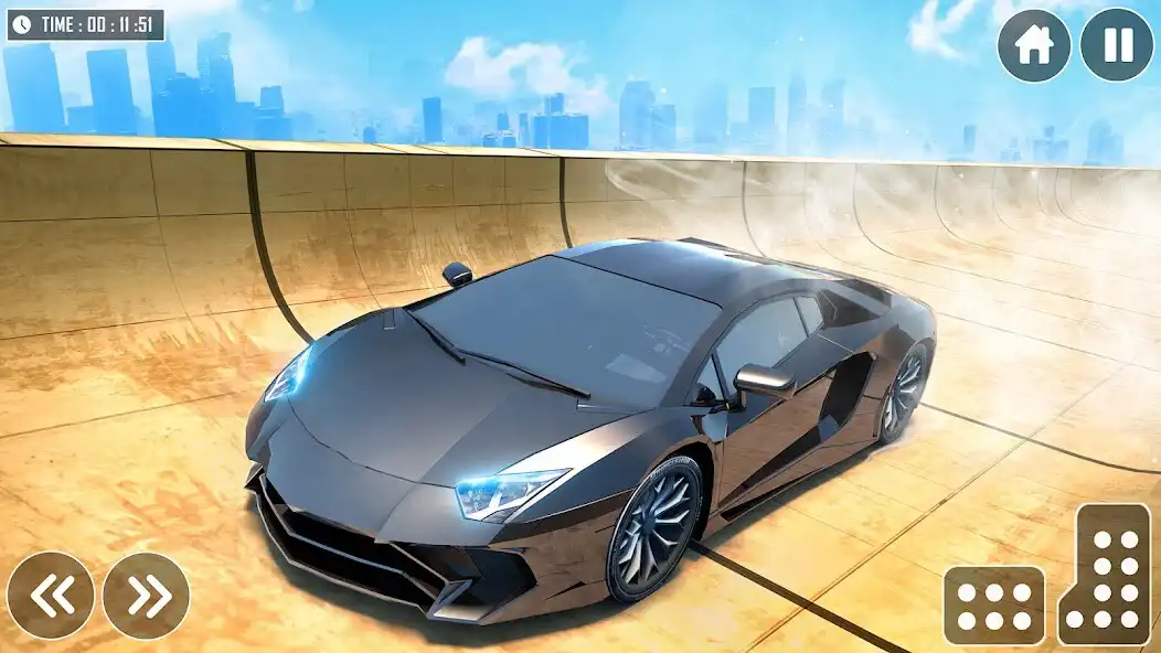 Play Car Stunt Races 3D: Mega Ramps  and enjoy Car Stunt Races 3D: Mega Ramps with UptoPlay