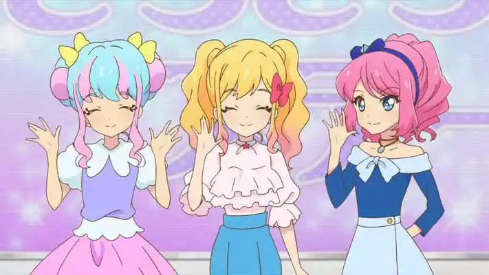 Play cartoon aikatsu stars wallpaper