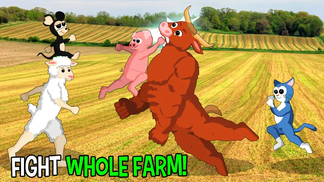 Play Cartoon Fight: Farm War  and enjoy Cartoon Fight: Farm War with UptoPlay