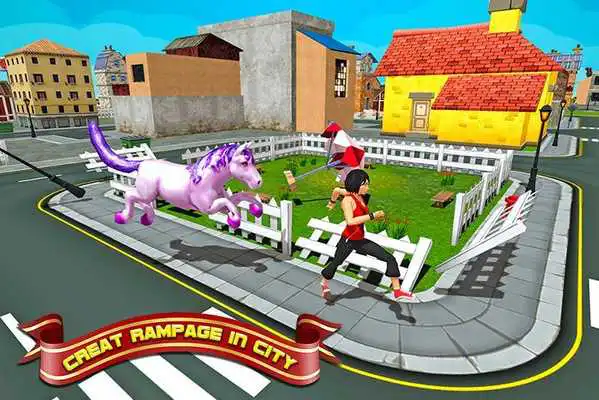 Play Cartoon Fun Horse Sim