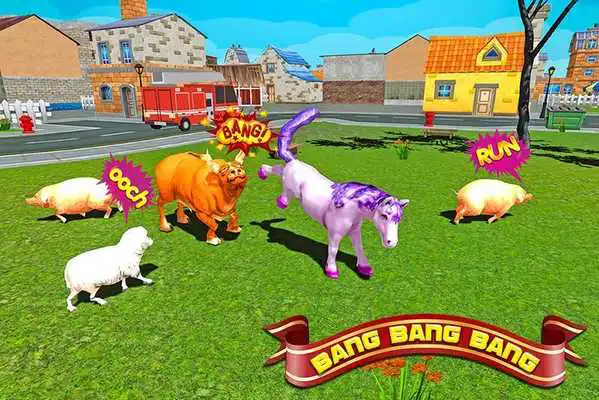 Play Cartoon Fun Horse Sim