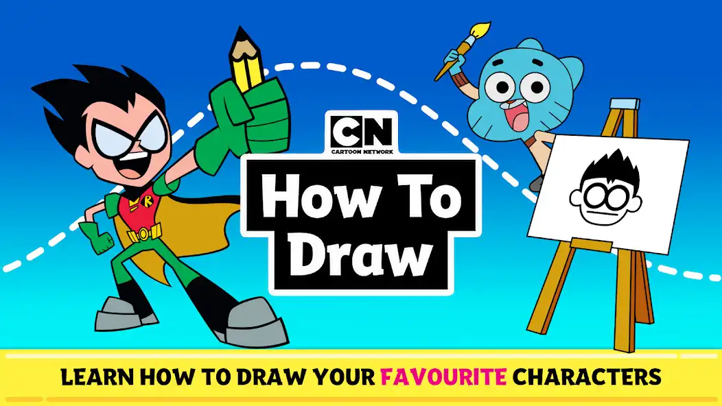 Play Cartoon Network: How to Draw  and enjoy Cartoon Network: How to Draw with UptoPlay