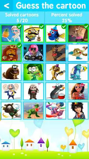 Play Cartoon Quiz as an online game Cartoon Quiz with UptoPlay