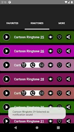 Play Cartoon Ringtones as an online game Cartoon Ringtones with UptoPlay