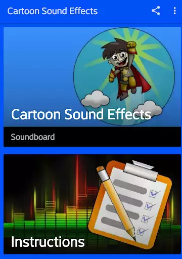 Play Cartoon Sound Effects  and enjoy Cartoon Sound Effects with UptoPlay