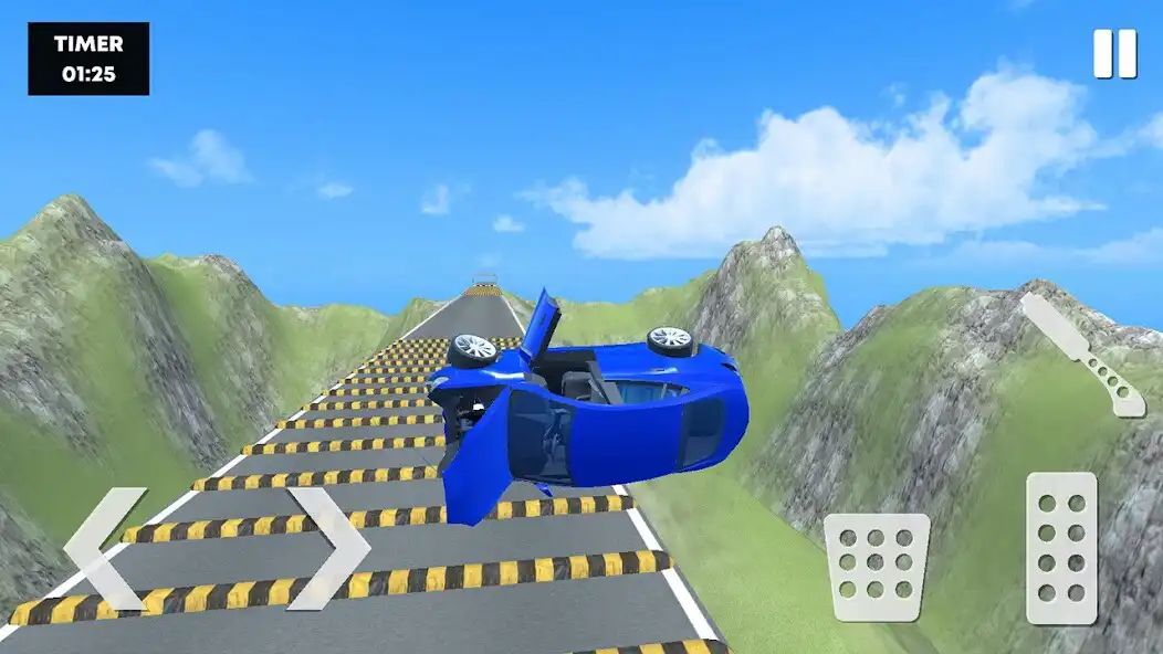 Play Car VS Speed Bump Car Crash as an online game Car VS Speed Bump Car Crash with UptoPlay