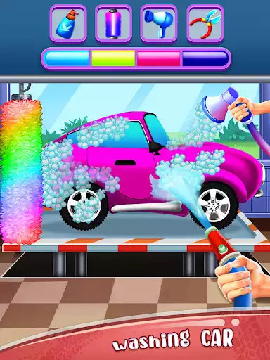 Play Car Wash Garage: Car Games  and enjoy Car Wash Garage: Car Games with UptoPlay